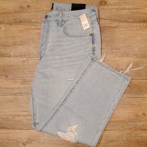 Gap Mid Rise Boyfriend Jeans